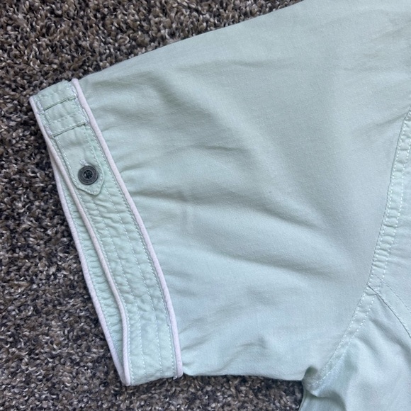 BKE Men’s Relaxed Fit Bitton up short sleeve shirt NWOT size large - Picture 9 of 9